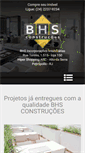 Mobile Screenshot of bhsconstrucoes.com.br